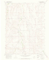 Cattle Gulch Colorado Historical topographic map, 1:24000 scale, 7.5 X 7.5 Minute, Year 1970