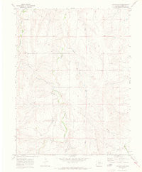 Cattle Gulch Colorado Historical topographic map, 1:24000 scale, 7.5 X 7.5 Minute, Year 1970