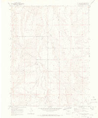 Cattle Gulch Colorado Historical topographic map, 1:24000 scale, 7.5 X 7.5 Minute, Year 1970