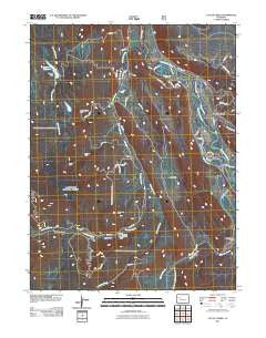 Cattle Creek Colorado Historical topographic map, 1:24000 scale, 7.5 X 7.5 Minute, Year 2011