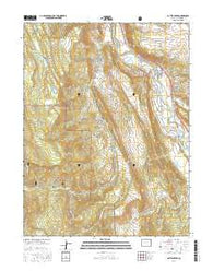 Cattle Creek Colorado Current topographic map, 1:24000 scale, 7.5 X 7.5 Minute, Year 2016