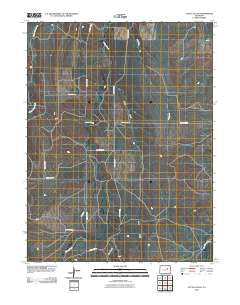 Cattle Gulch Colorado Historical topographic map, 1:24000 scale, 7.5 X 7.5 Minute, Year 2010