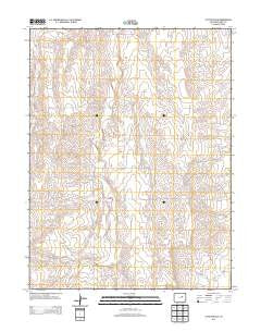 Cattle Gulch Colorado Historical topographic map, 1:24000 scale, 7.5 X 7.5 Minute, Year 2013