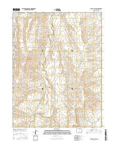 Cattle Gulch Colorado Current topographic map, 1:24000 scale, 7.5 X 7.5 Minute, Year 2016