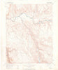 Cebolla Colorado Historical topographic map, 1:24000 scale, 7.5 X 7.5 Minute, Year 1954