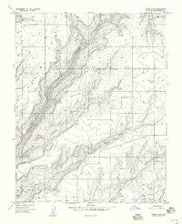 Cedar 3 SW Colorado Historical topographic map, 1:24000 scale, 7.5 X 7.5 Minute, Year 1957