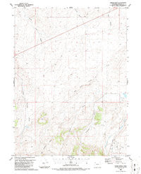 Cedar Knob Colorado Historical topographic map, 1:24000 scale, 7.5 X 7.5 Minute, Year 1986