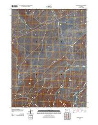 Cedar Knob Colorado Historical topographic map, 1:24000 scale, 7.5 X 7.5 Minute, Year 2010