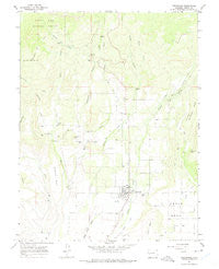 Cedaredge Colorado Historical topographic map, 1:24000 scale, 7.5 X 7.5 Minute, Year 1965