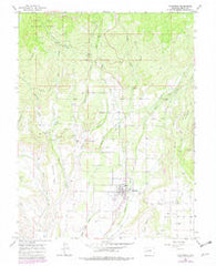 Cedaredge Colorado Historical topographic map, 1:24000 scale, 7.5 X 7.5 Minute, Year 1965