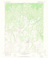 Cedaredge Colorado Historical topographic map, 1:24000 scale, 7.5 X 7.5 Minute, Year 1965