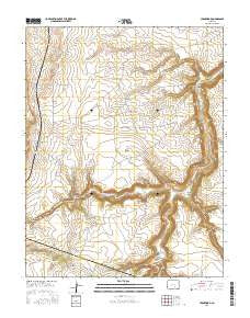 Cedarwood Colorado Current topographic map, 1:24000 scale, 7.5 X 7.5 Minute, Year 2016