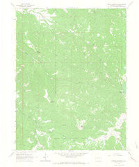Center Mountain Colorado Historical topographic map, 1:24000 scale, 7.5 X 7.5 Minute, Year 1963