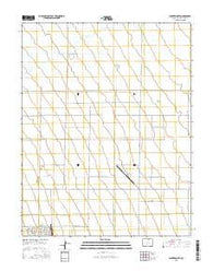 Center North Colorado Current topographic map, 1:24000 scale, 7.5 X 7.5 Minute, Year 2016