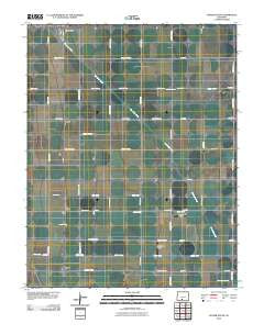 Center South Colorado Historical topographic map, 1:24000 scale, 7.5 X 7.5 Minute, Year 2010