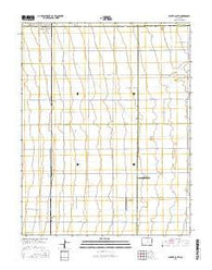Center South Colorado Current topographic map, 1:24000 scale, 7.5 X 7.5 Minute, Year 2016