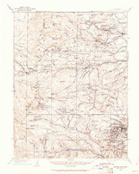 Central City Colorado Historical topographic map, 1:62500 scale, 15 X 15 Minute, Year 1910