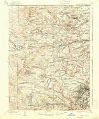Central City Colorado Historical topographic map, 1:62500 scale, 15 X 15 Minute, Year 1912