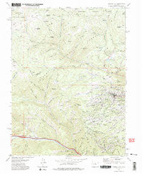Central City Colorado Historical topographic map, 1:24000 scale, 7.5 X 7.5 Minute, Year 1972