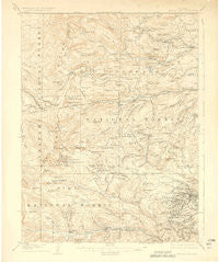 Central City Colorado Historical topographic map, 1:62500 scale, 15 X 15 Minute, Year 1912