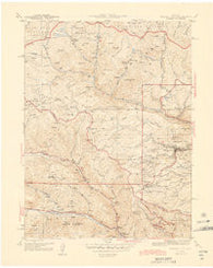 Central City Colorado Historical topographic map, 1:31680 scale, 7.5 X 7.5 Minute, Year 1944