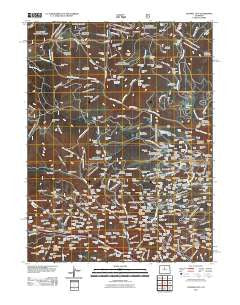 Central City Colorado Historical topographic map, 1:24000 scale, 7.5 X 7.5 Minute, Year 2011