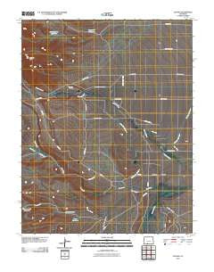 Centro Colorado Historical topographic map, 1:24000 scale, 7.5 X 7.5 Minute, Year 2010