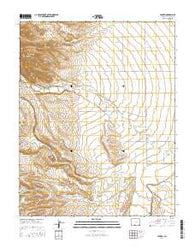 Centro Colorado Current topographic map, 1:24000 scale, 7.5 X 7.5 Minute, Year 2016
