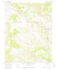 Cerro Summit Colorado Historical topographic map, 1:24000 scale, 7.5 X 7.5 Minute, Year 1957