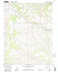 Cerro Summit Colorado Historical topographic map, 1:24000 scale, 7.5 X 7.5 Minute, Year 1957