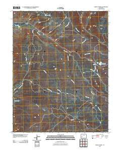 Cerro Summit Colorado Historical topographic map, 1:24000 scale, 7.5 X 7.5 Minute, Year 2010