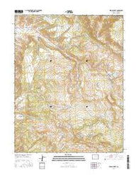 Cerro Summit Colorado Current topographic map, 1:24000 scale, 7.5 X 7.5 Minute, Year 2016
