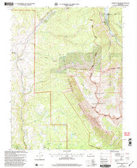 Chair Mountain Colorado Historical topographic map, 1:24000 scale, 7.5 X 7.5 Minute, Year 2001