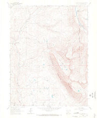 Chair Mountain Colorado Historical topographic map, 1:24000 scale, 7.5 X 7.5 Minute, Year 1963