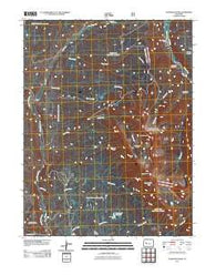 Chair Mountain Colorado Historical topographic map, 1:24000 scale, 7.5 X 7.5 Minute, Year 2011