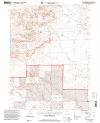 Chalk Bluffs East Colorado Historical topographic map, 1:24000 scale, 7.5 X 7.5 Minute, Year 1997