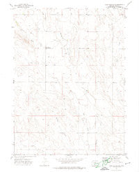 Chalk Bluffs SW Colorado Historical topographic map, 1:24000 scale, 7.5 X 7.5 Minute, Year 1972