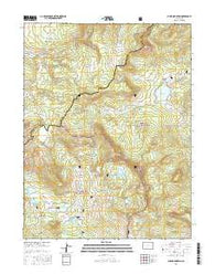 Chalk Mountain Colorado Current topographic map, 1:24000 scale, 7.5 X 7.5 Minute, Year 2016