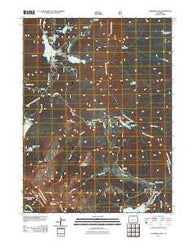 Chambers Lake Colorado Historical topographic map, 1:24000 scale, 7.5 X 7.5 Minute, Year 2011