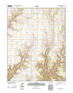 Champagne Spring Colorado Historical topographic map, 1:24000 scale, 7.5 X 7.5 Minute, Year 2013