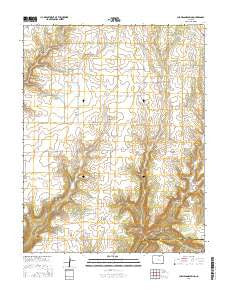 Champagne Spring Colorado Current topographic map, 1:24000 scale, 7.5 X 7.5 Minute, Year 2016