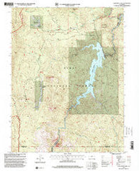 Cheesman Lake Colorado Historical topographic map, 1:24000 scale, 7.5 X 7.5 Minute, Year 1956