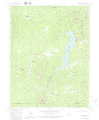 Cheesman Lake Colorado Historical topographic map, 1:24000 scale, 7.5 X 7.5 Minute, Year 1956