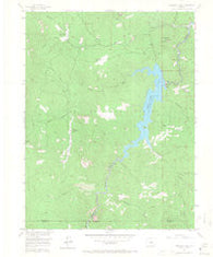 Cheesman Lake Colorado Historical topographic map, 1:24000 scale, 7.5 X 7.5 Minute, Year 1956