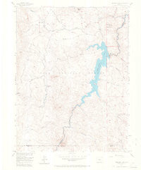Cheesman Lake Colorado Historical topographic map, 1:24000 scale, 7.5 X 7.5 Minute, Year 1956