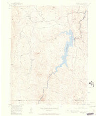 Cheesman Lake Colorado Historical topographic map, 1:24000 scale, 7.5 X 7.5 Minute, Year 1956