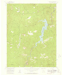 Cheesman Lake Colorado Historical topographic map, 1:24000 scale, 7.5 X 7.5 Minute, Year 1956