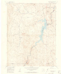 Cheesman Lake Colorado Historical topographic map, 1:24000 scale, 7.5 X 7.5 Minute, Year 1956