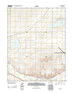 Cheraw Colorado Historical topographic map, 1:24000 scale, 7.5 X 7.5 Minute, Year 2013