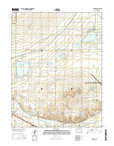 Cheraw Colorado Current topographic map, 1:24000 scale, 7.5 X 7.5 Minute, Year 2016